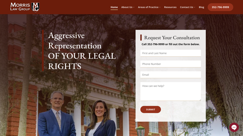 Morris Law Group website